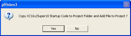 Copy Startup dialog 