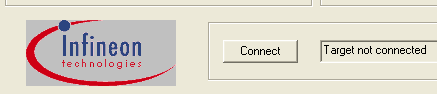 Infineon MemTool Connect Button