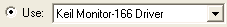 Options for Target, RAM and ROM Settings