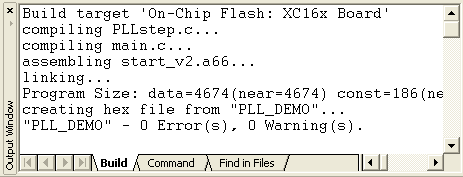 Output Window