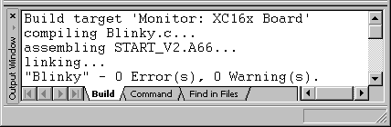 Output Window