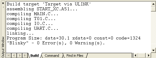 Output Window