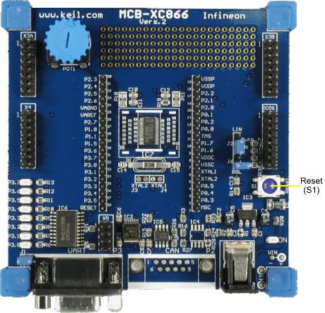 MCBXC866 Board Button Display