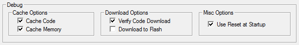 Debug Options