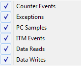 Trace Records Filter Context Menu