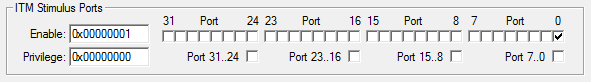 ITM Stimulus Port 0
