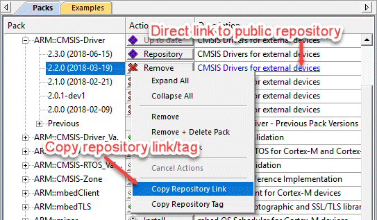 Adding a local repository