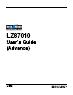 Datasheet for the Sharp LZ87010