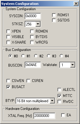 System Configuration