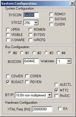 System Configuration