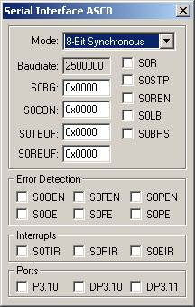 Serial Interface ASC0