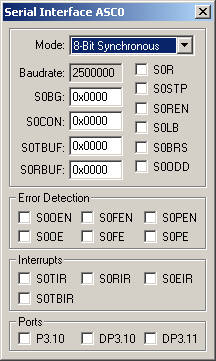 Serial Interface ASC0