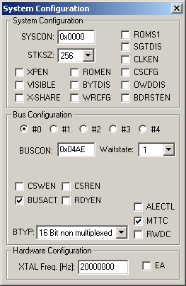 System Configuration