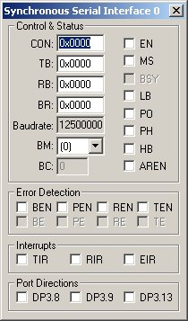 Synchronous Serial Interface 0