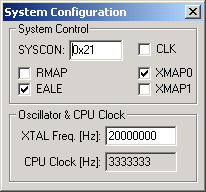 System Configuration