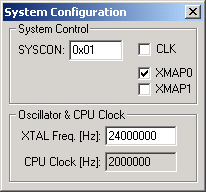 System Configuration