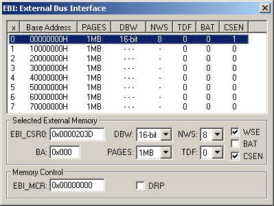 Exernal Bus Interface