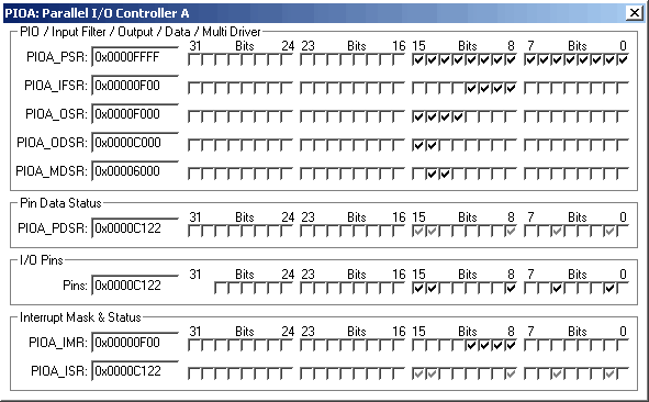 Parallel I/O Controller A