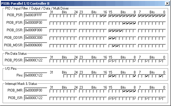 Parallel I/O Controller B