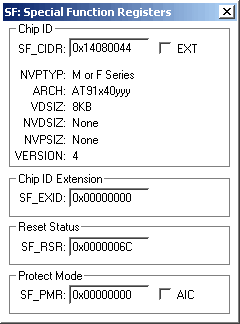 Special Function Registers