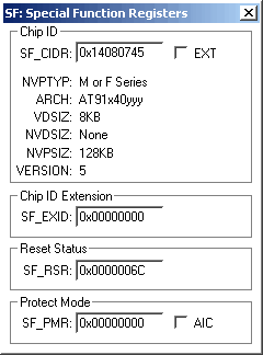 Special Function Registers