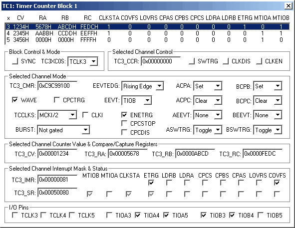 Timer Counter Block 1