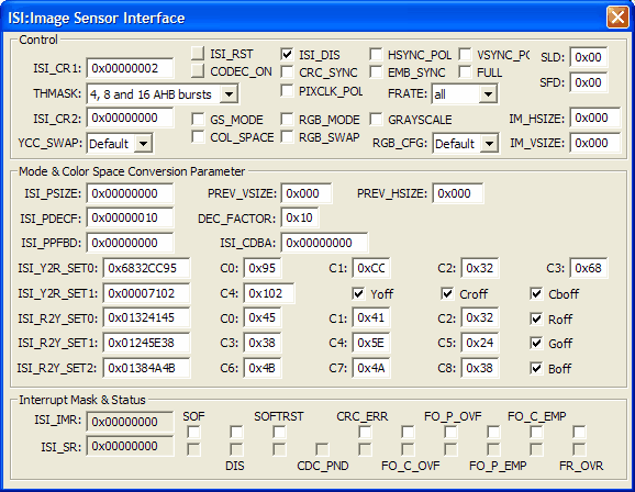 Image Sensor Interface