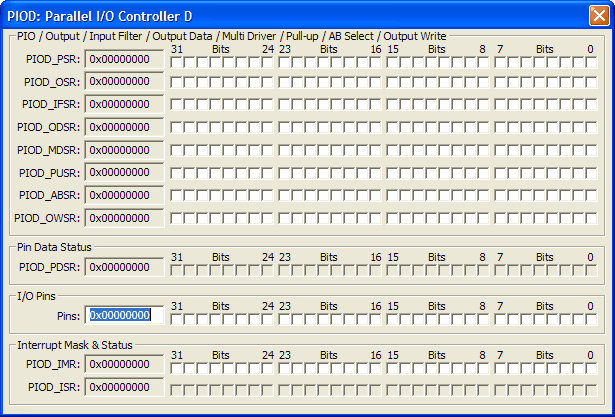 Parallel I/O Controller D