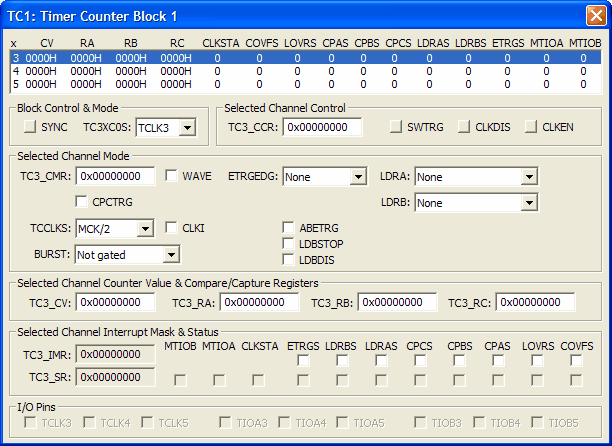 Timer Counter Block 1