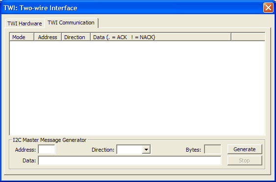 Two-wire Interface - Communication