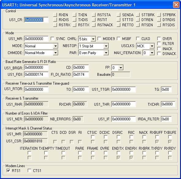 USART 1