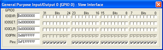 GPIO0 Slow Interface (31-bit)