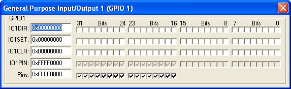 General Purpose Input/Output 1 (GPIO1)