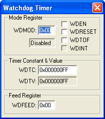 Watchdog Timer (WDT)