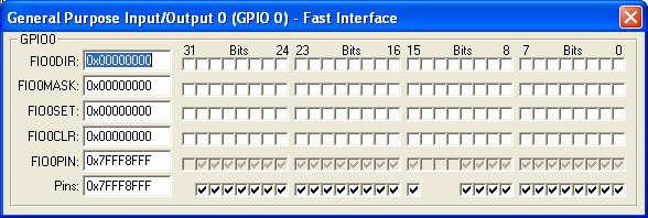 GPIO0 Fast Interface (28-bit)