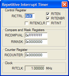 Repetitive Interrupt Controller (RIT)
