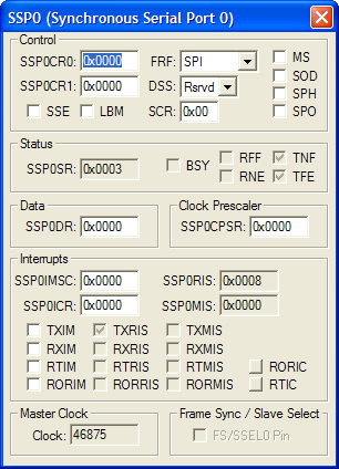 Synchronous Serial Peripheral 0