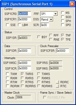 Synchronous Serial Peripheral 1