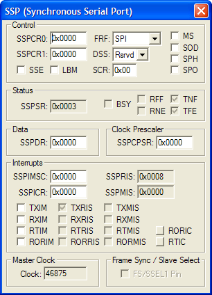 SSP (Synchronous Serial Port)