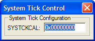 System Tick Control