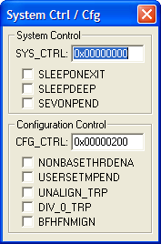 System Control and Configuration