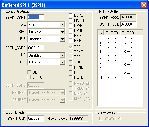 Buffered SPI 1