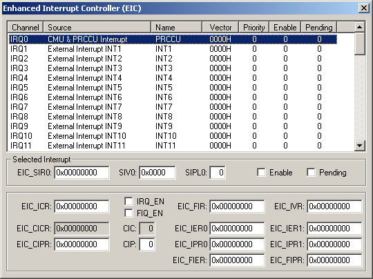 Enhanced Interrupt Controller