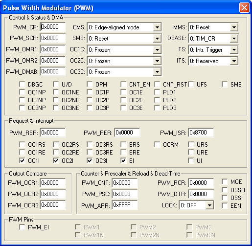 Pulse Width Modulator (PWM)