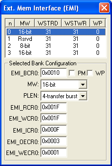 External Memory Interface