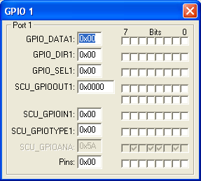 General Purpose I/O Port 1