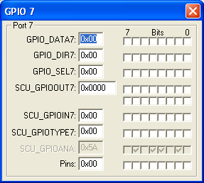 General Purpose I/O Port 7