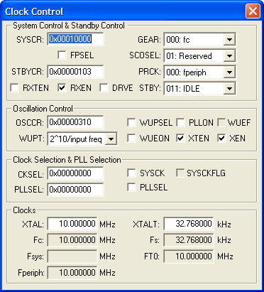 Clock Control