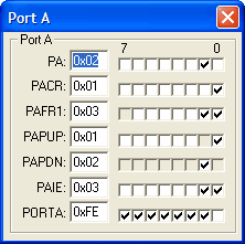Parallel Port A