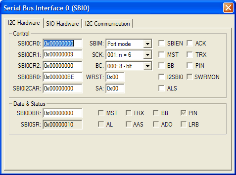 Serial Bus Interface 0